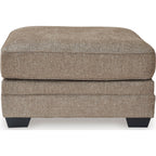 Cannonbrook Oversized Accent Ottoman - Nutmeg