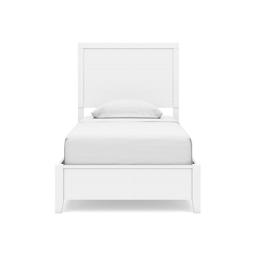 Binterglen Twin Panel Bed - White