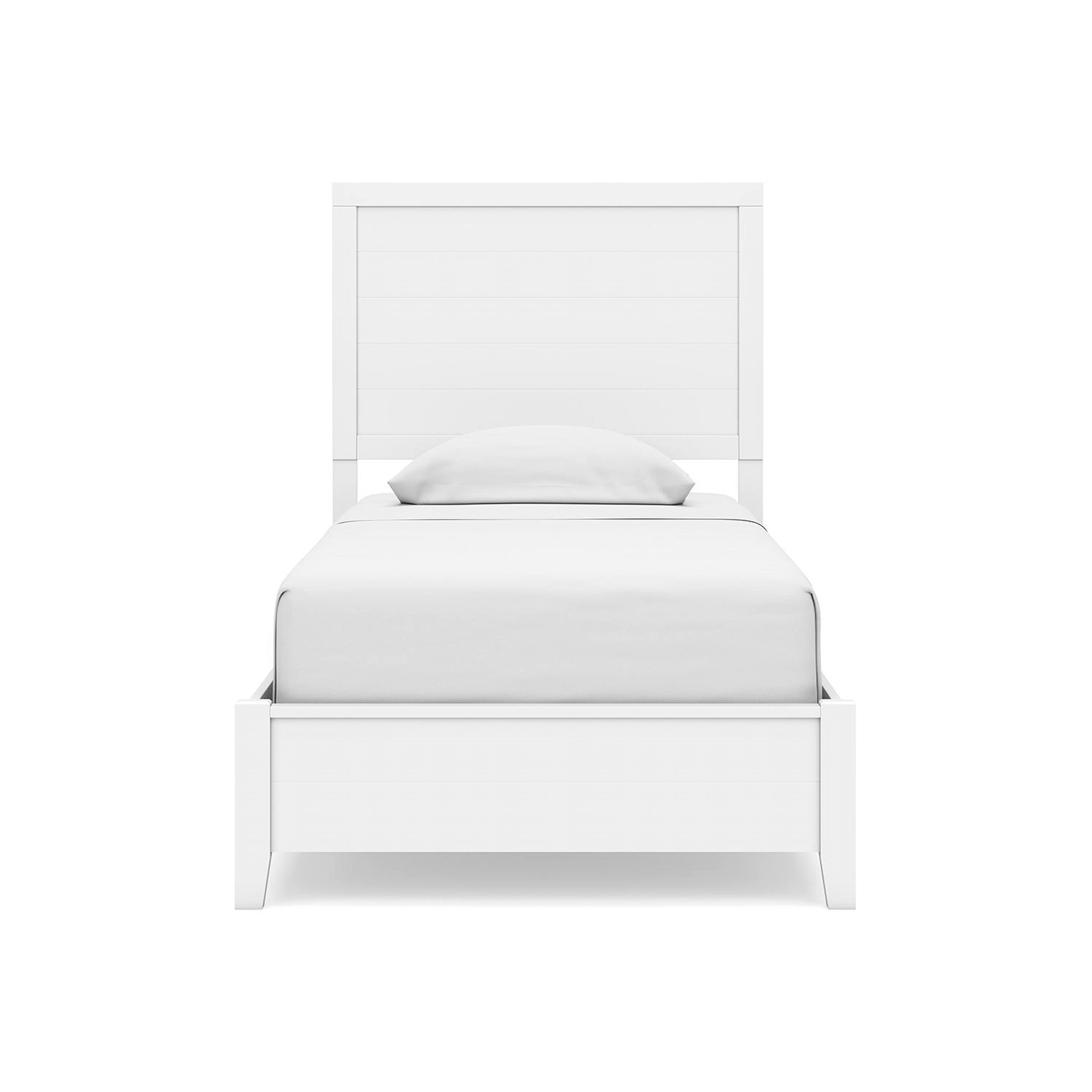 Binterglen Twin Panel Bed - White