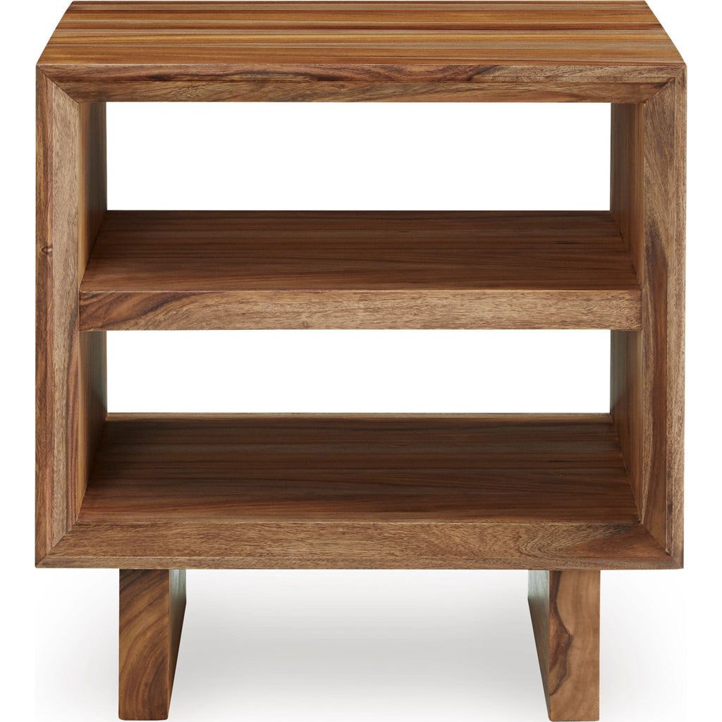 Dressonni End Table - Brown