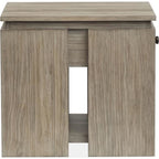 Conrad End Table - Stone Harbour Grey