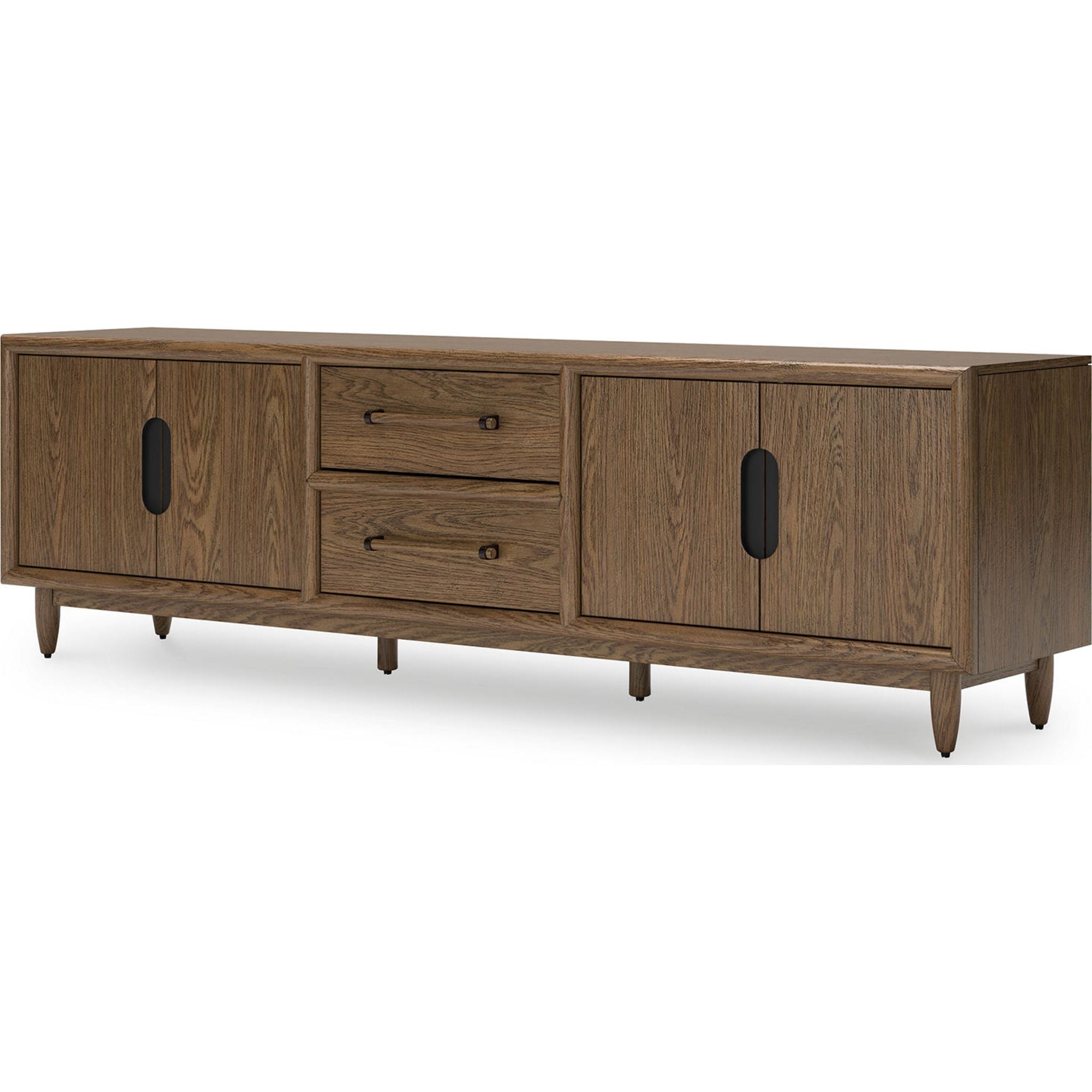 Roanhowe TV Stand - Brown