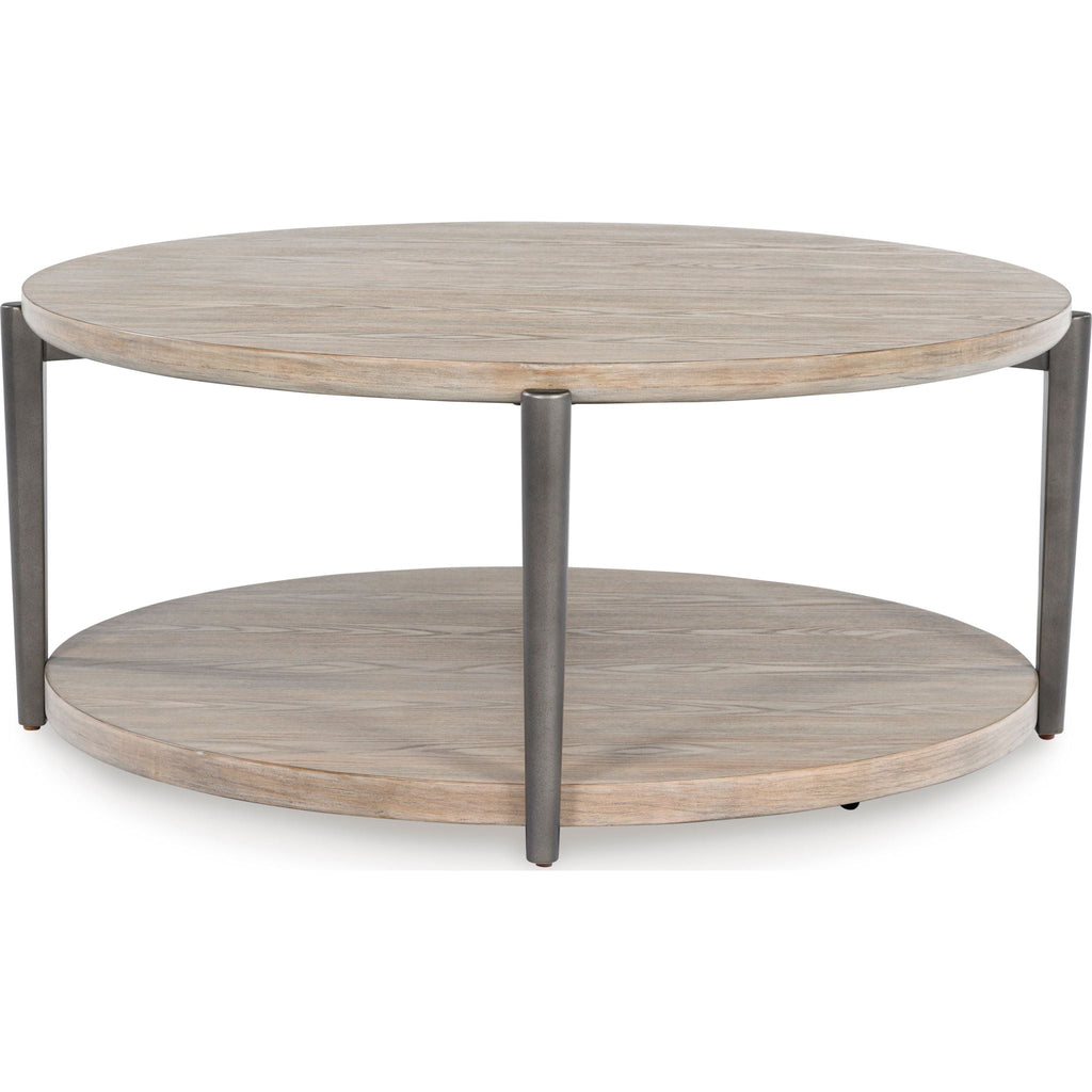 Dyonton Coffee Table - Light Grayish Brown