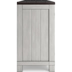 Darborn TV Stand with Fireplace - Gray/Brown