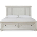Robbinsdale Queen Bed - Antique White