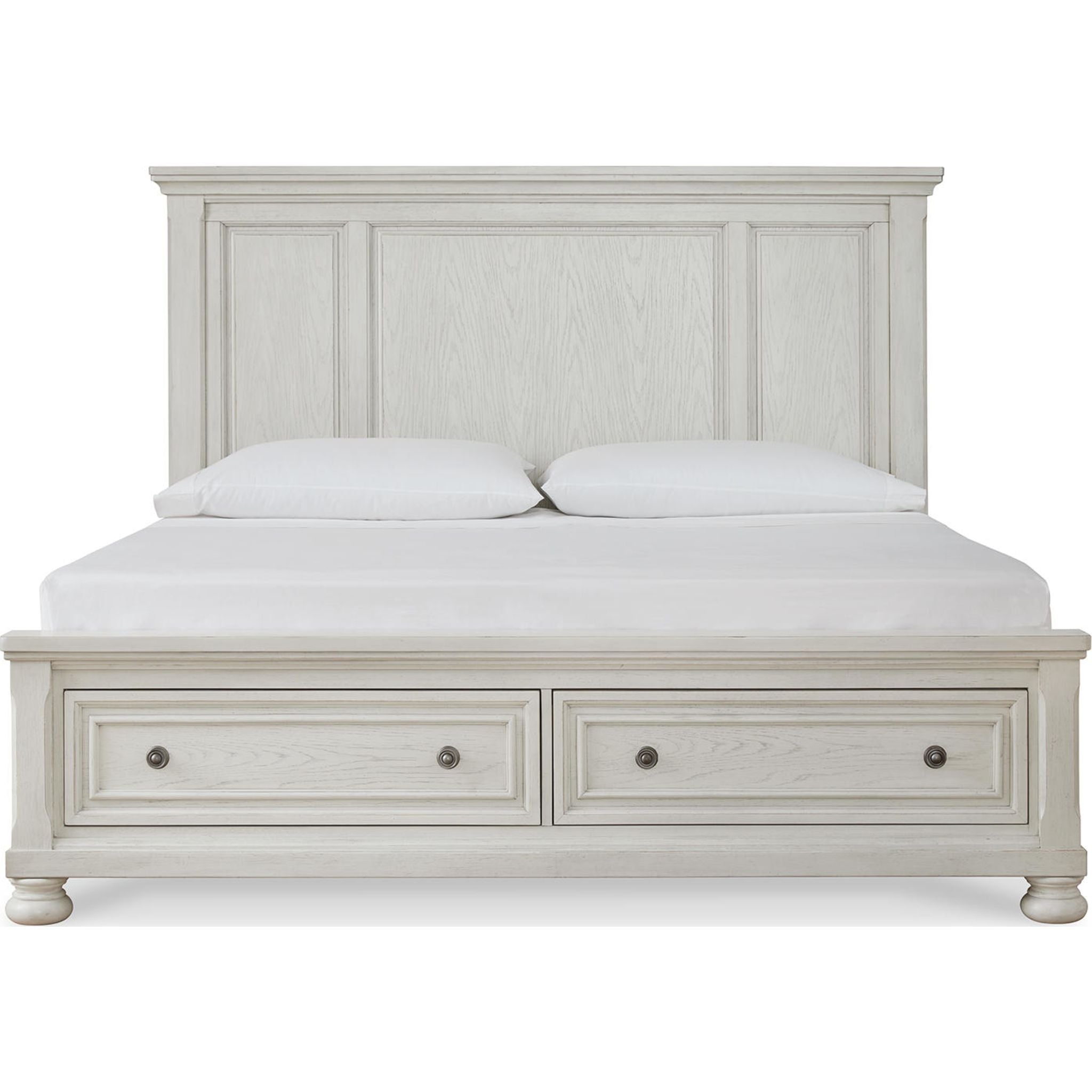 Robbinsdale Queen Bed - Antique White