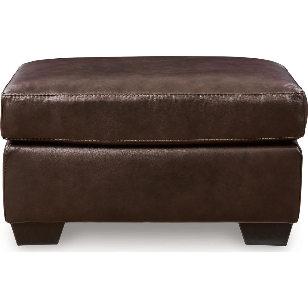 Santorine Ottoman - Dark Brown