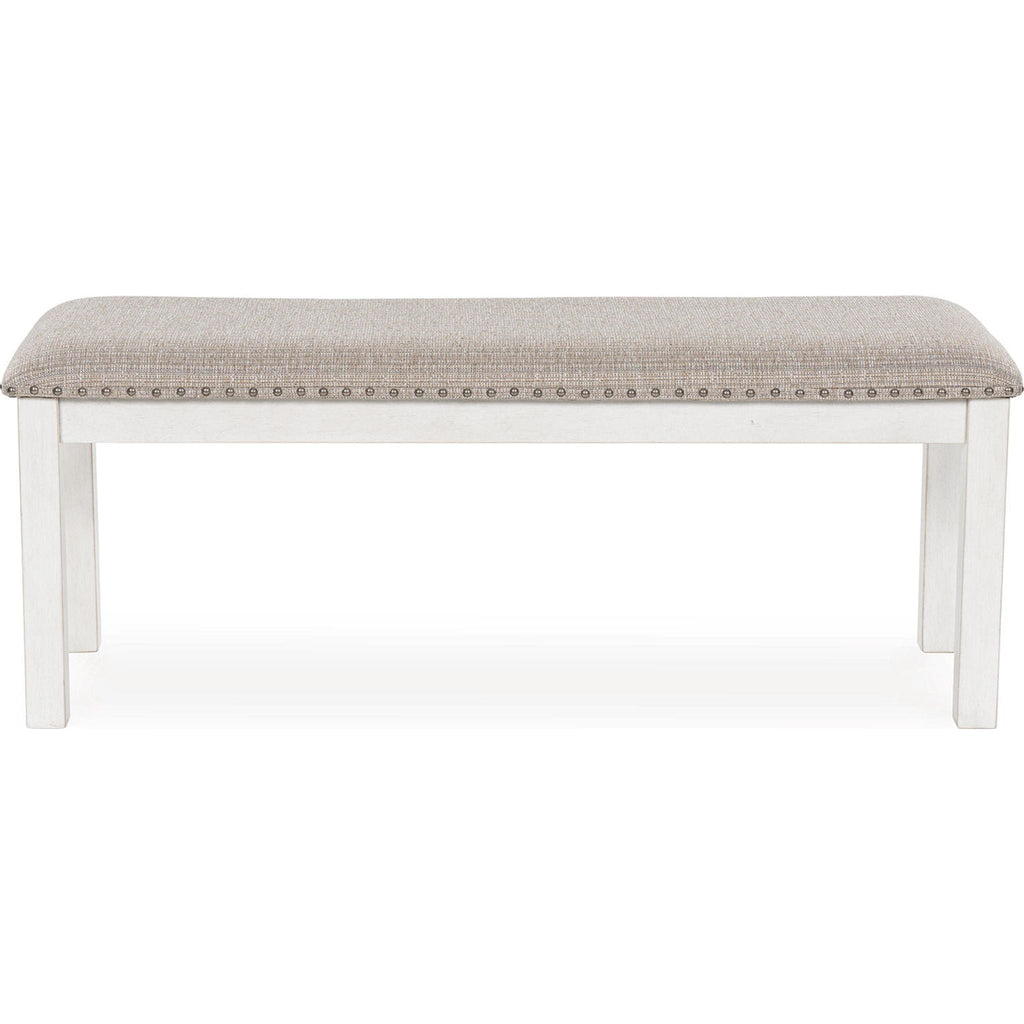 Robbinsdale Dining Bench - Antique White - (D642-00)