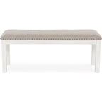 Robbinsdale Dining Bench - Antique White - (D642-00)