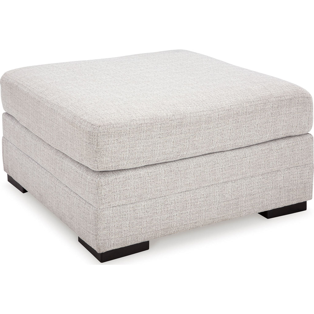 Koralynn Oversized Accent Ottoman - Stone