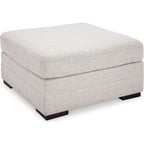 Koralynn Oversized Accent Ottoman - Stone