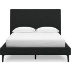 Cadmori Full Upholstered Bed - Black