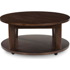 Korestone 2 Coffee Table - Dark Brown