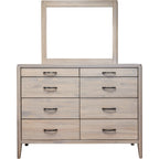 Ellesmere 6 Piece Full Storage Bedroom - Champagne/White