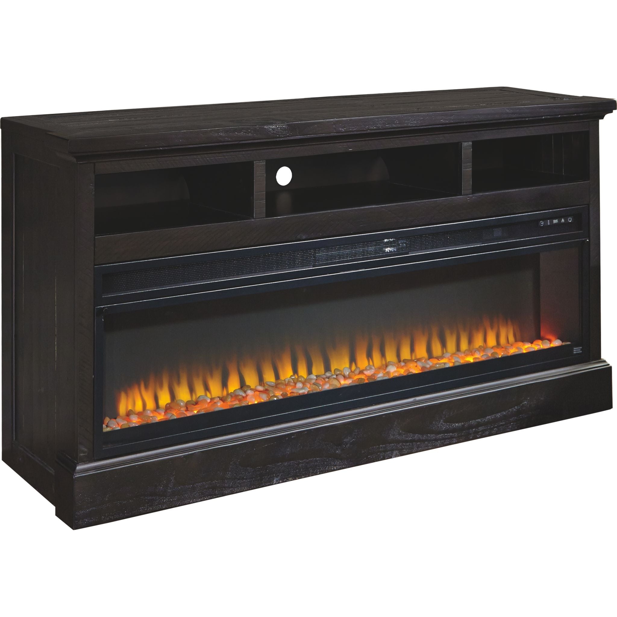 Entertainment Accessories Fireplace Insert - Black
