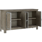 Krystanza Dining Server - Weathered Gray - (D766-60)