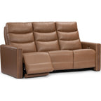 Valmont Power Reclining Sofa With Power Headrest - Verona Russet