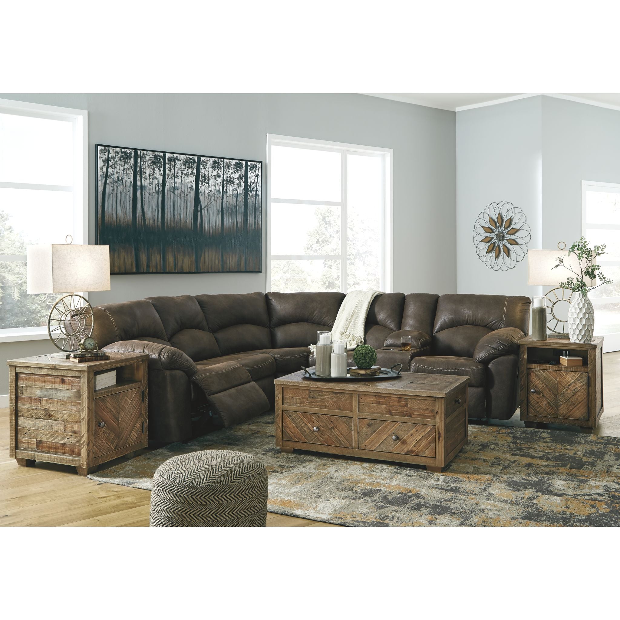 Tambo 2 Piece Reclining Sectional