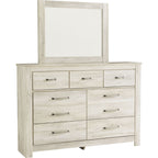 Bellaby 5 Piece King Storage Bedroom - Whitewash