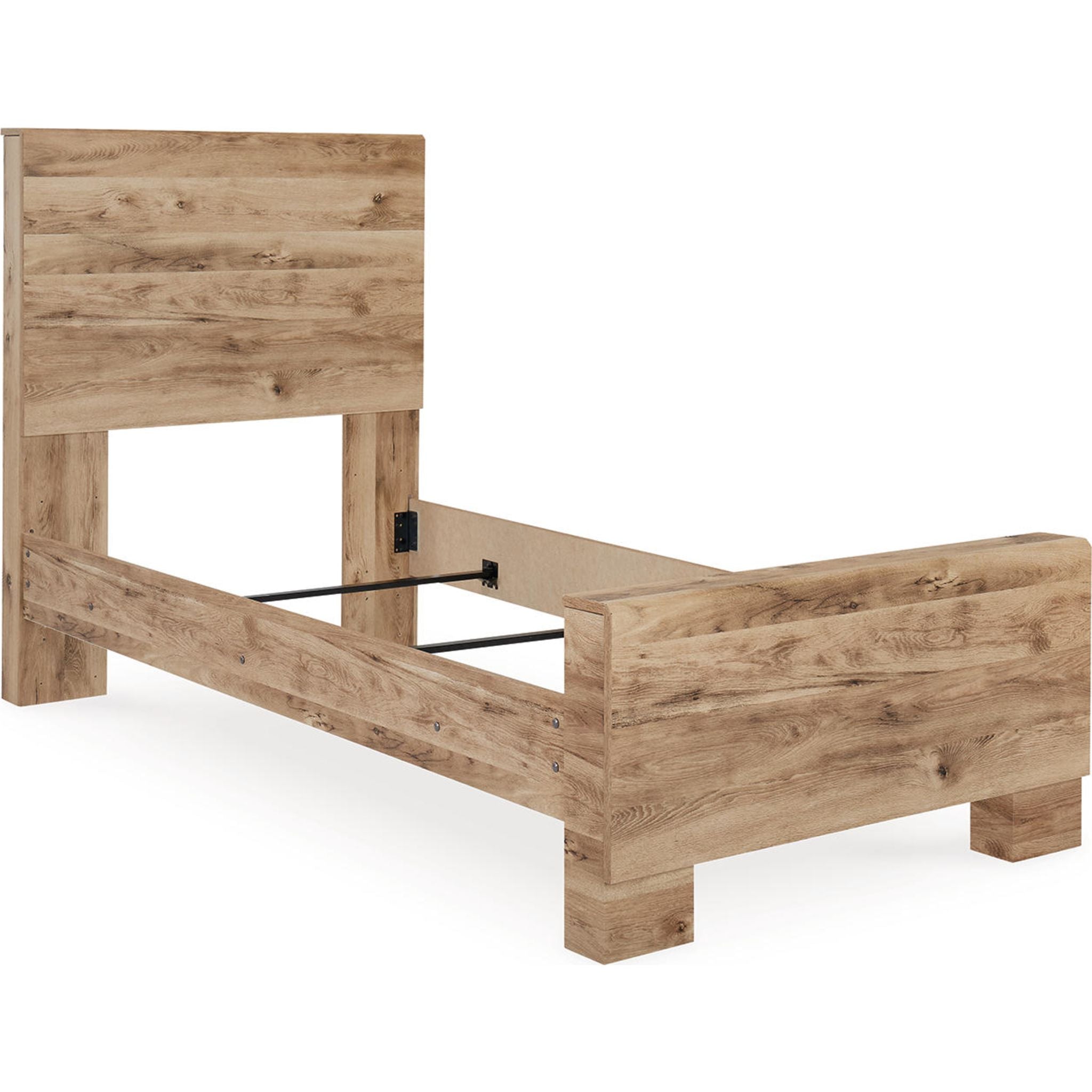 Hyanna Panel Bed - Tan Brown