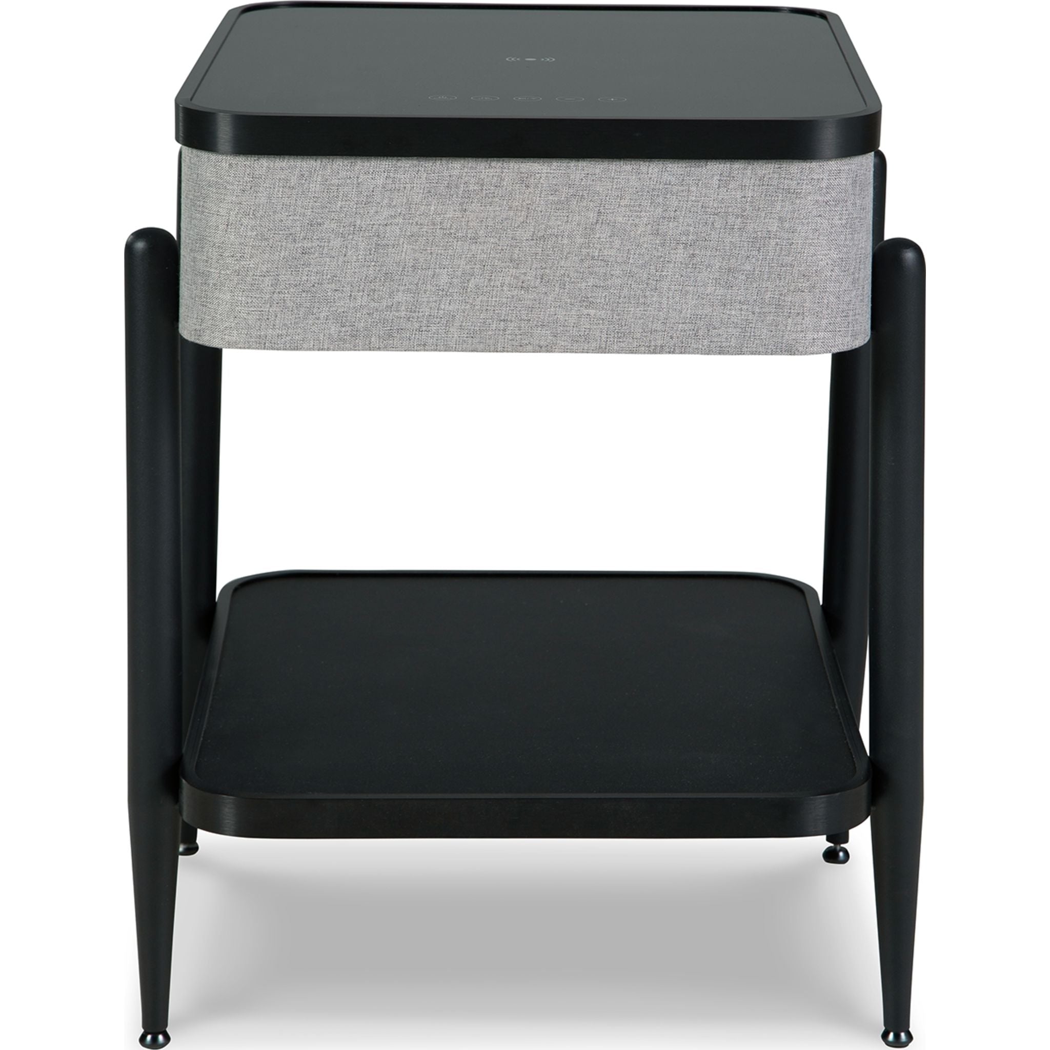 Jorvalee Accent Table - Gray/Black