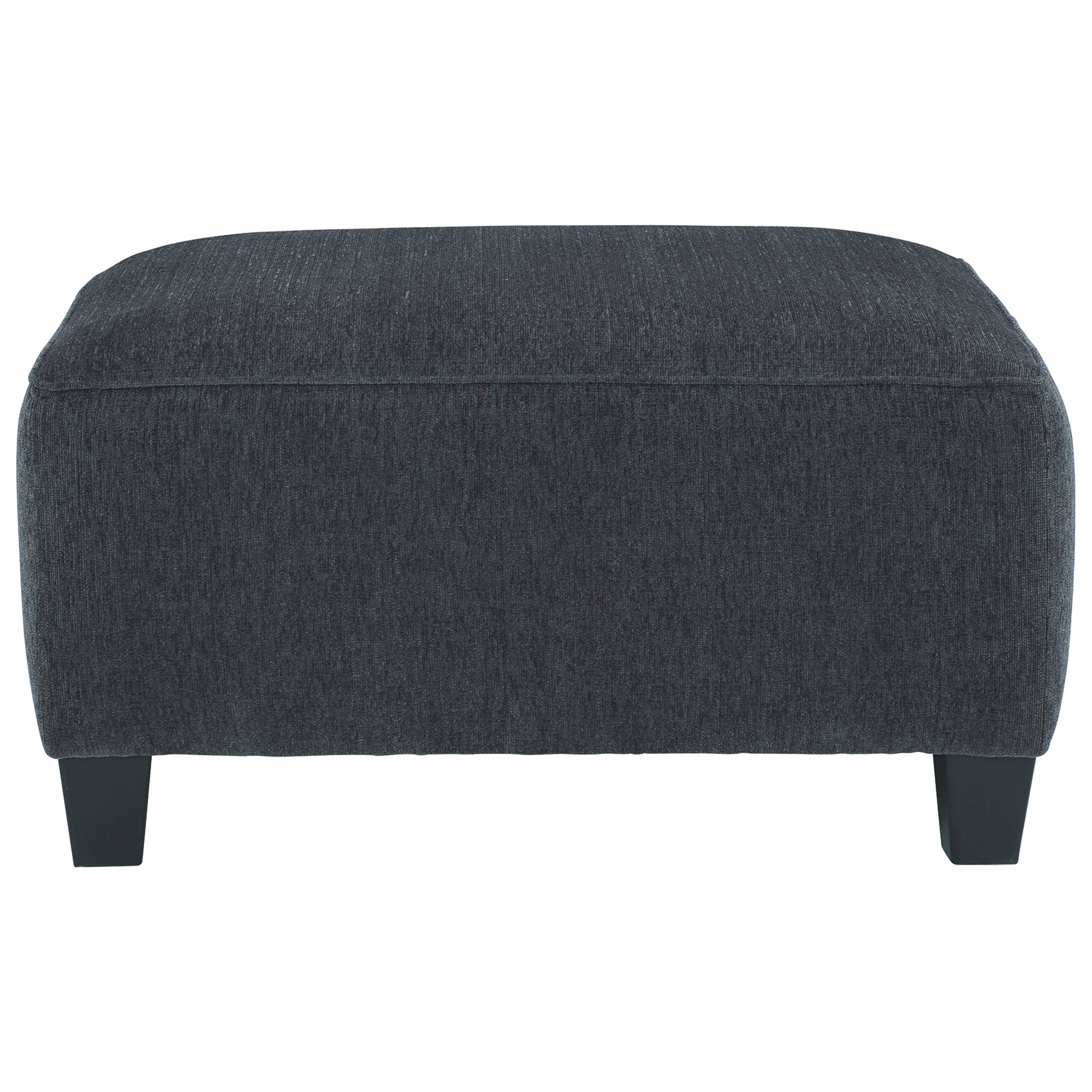Abinger Oversized Accent Ottoman - Smoke