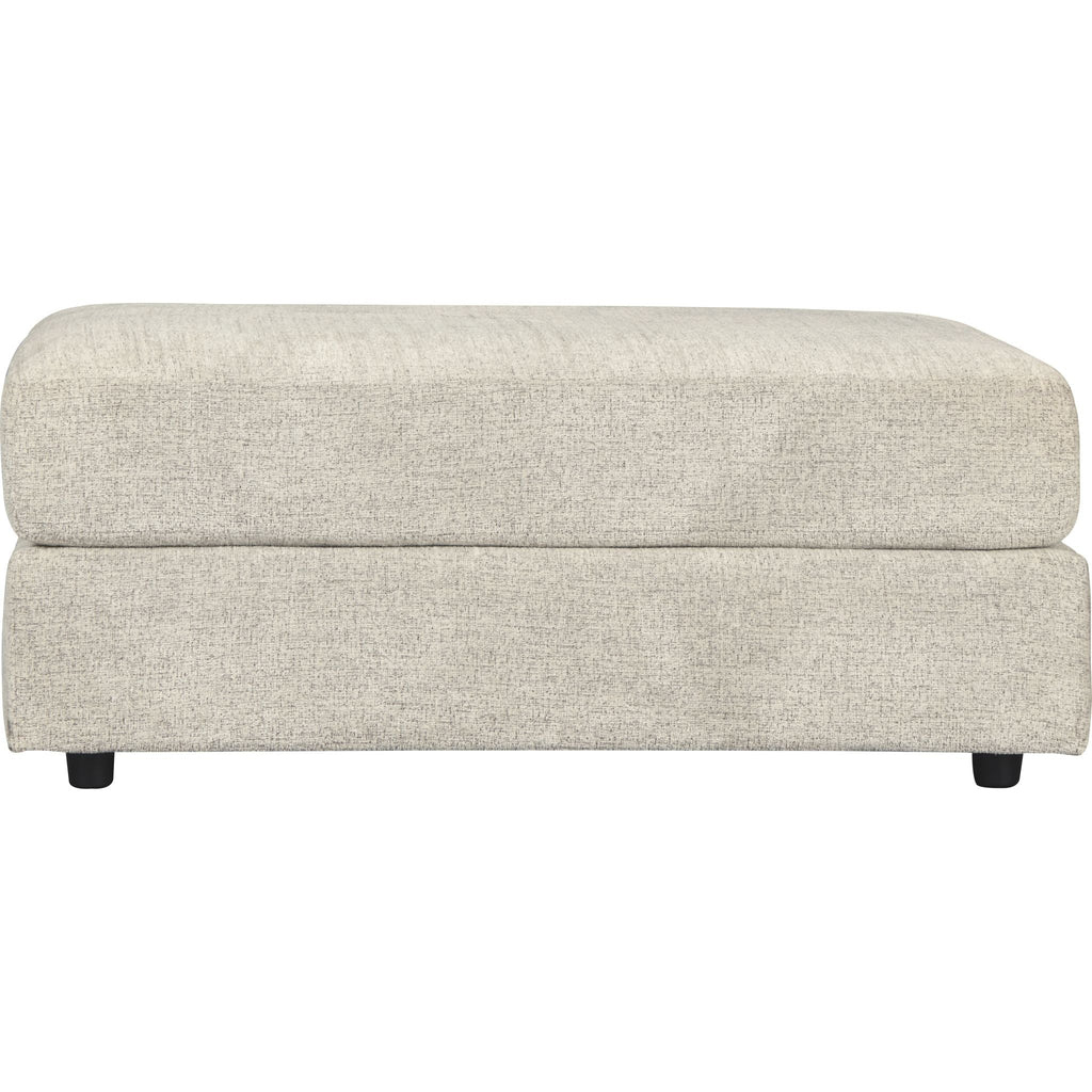 Soletren Oversized Accent Ottoman - Stone