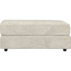 Soletren Oversized Accent Ottoman - Stone