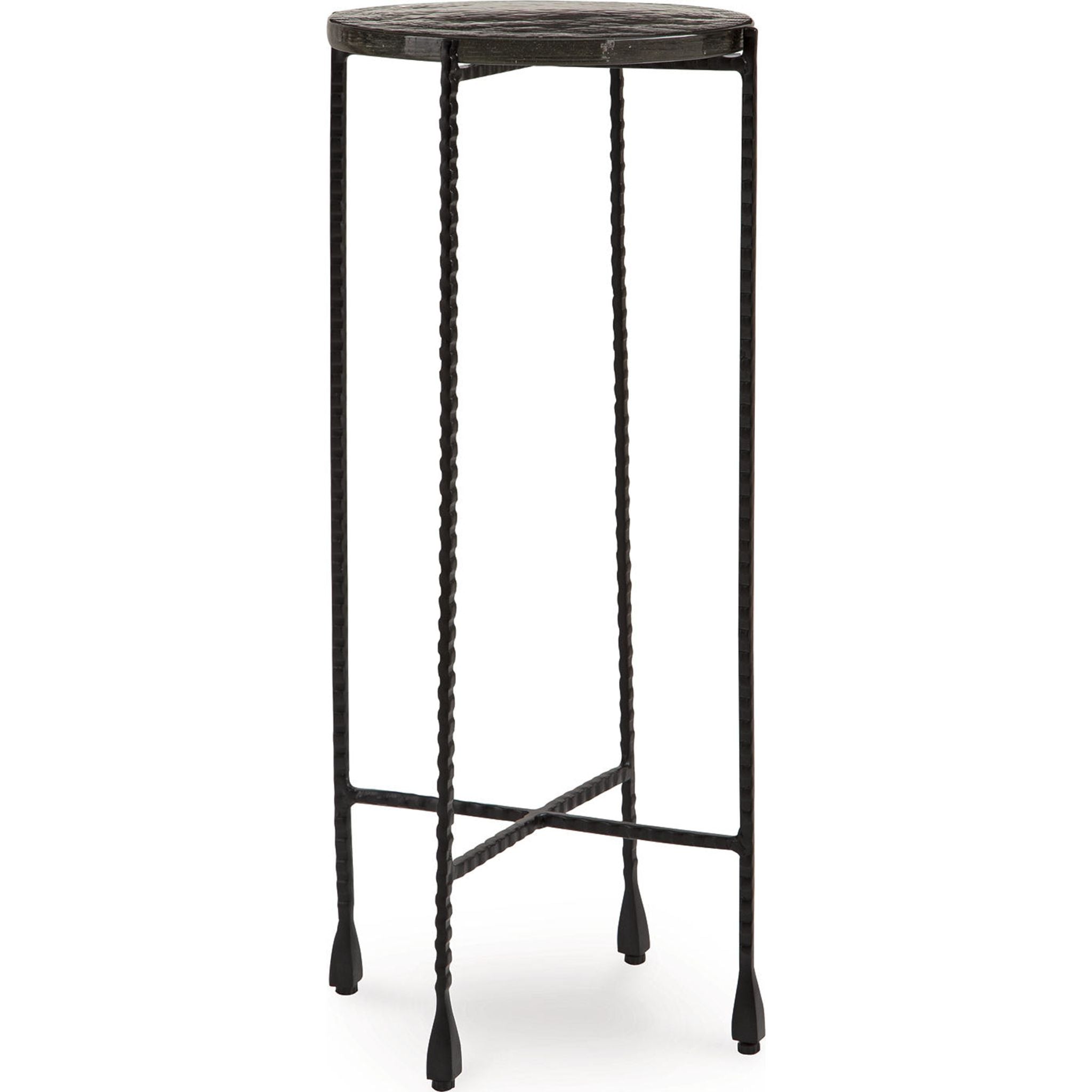 Newgoren Accent Table - Clear/Black
