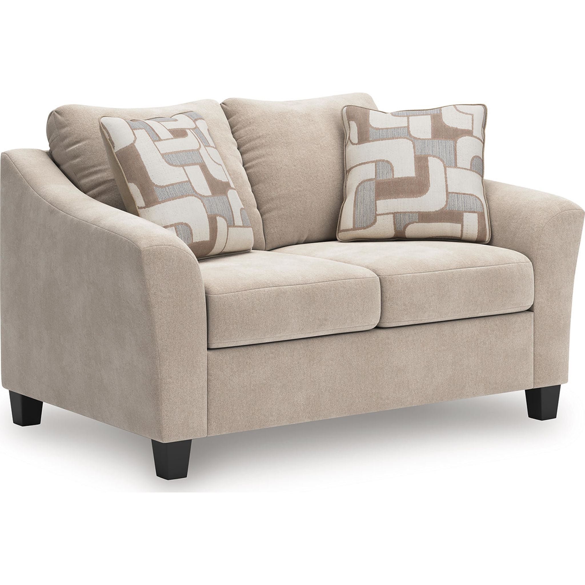 Willarae Loveseat - Taupe