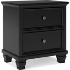 Lanolee 6 Piece Panel Bedroom - Black