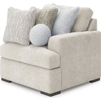 Cuddle Plush 8 Piece Modular Sectional with Ottomans - Arctic