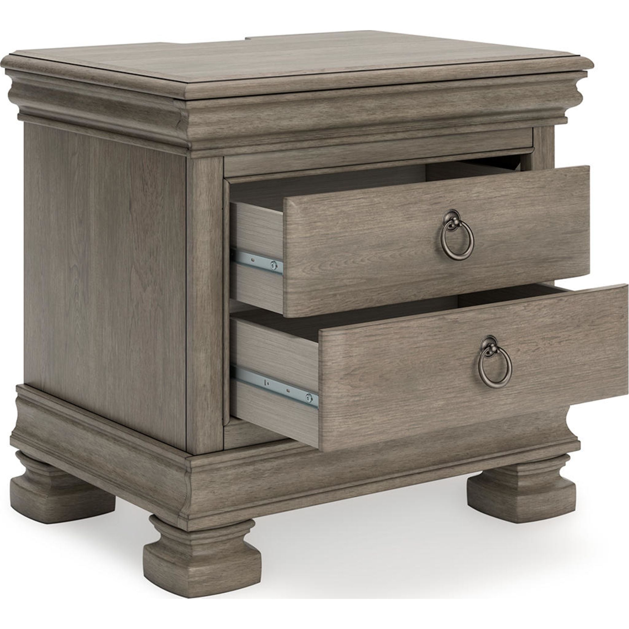 Lexorne 6 Piece King Sleigh Bedroom - Gray