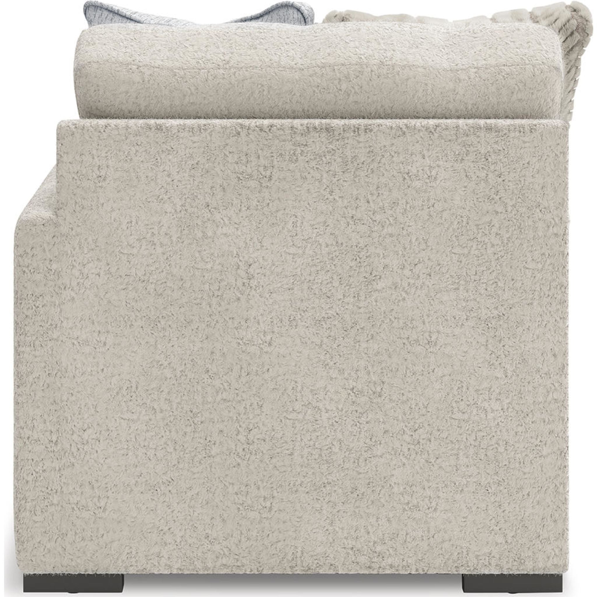 Cuddle Plush 8 Piece Modular Sectional with Ottomans - Arctic