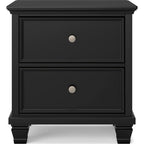 Lanolee 6 Piece Panel Bedroom - Black