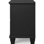 Lanolee 6 Piece Panel Bedroom - Black