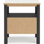 Cadmori 6 Piece Full Platform Bedroom - Black/White