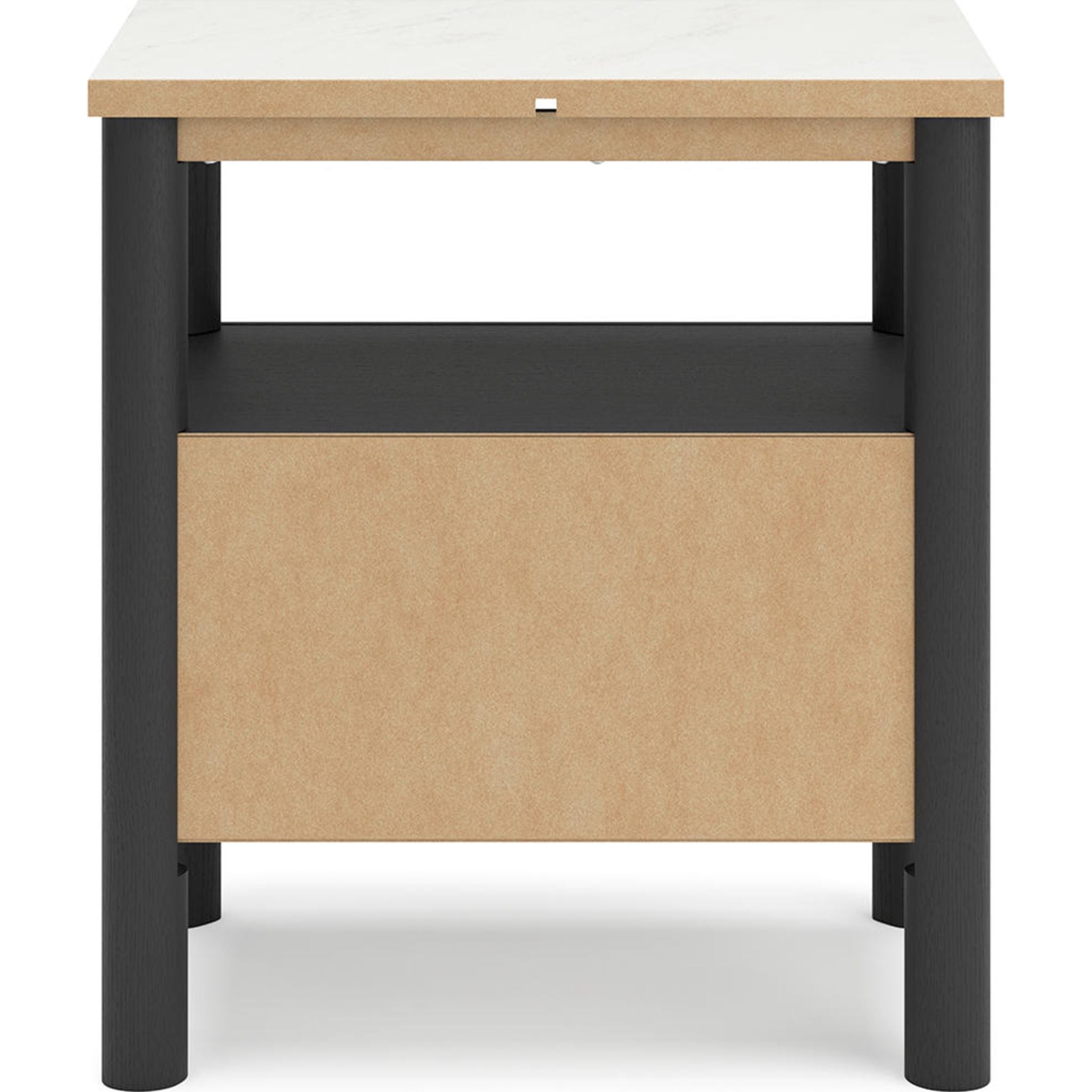 Cadmori 6 Piece Full Platform Bedroom - Black/White