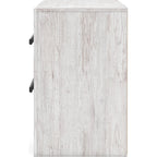 Cayboni 6 Piece Full Panel Bedroom - Whitewash