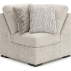 Cuddle Plush 8 Piece Modular Sectional with Ottomans - Arctic