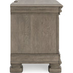 Lexorne 6 Piece Queen Sleigh Bedroom - Gray