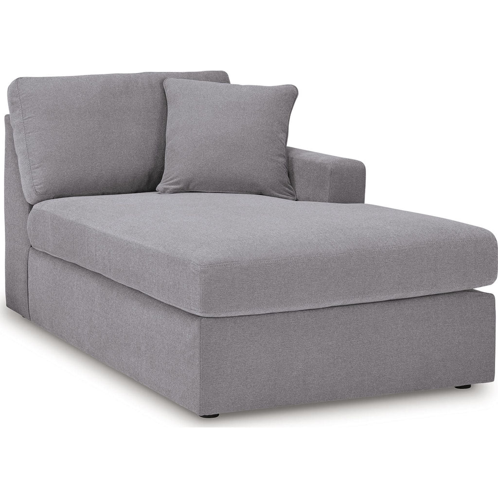 Modmax 6 Piece Modular Sectional with Chaise and Storage Console