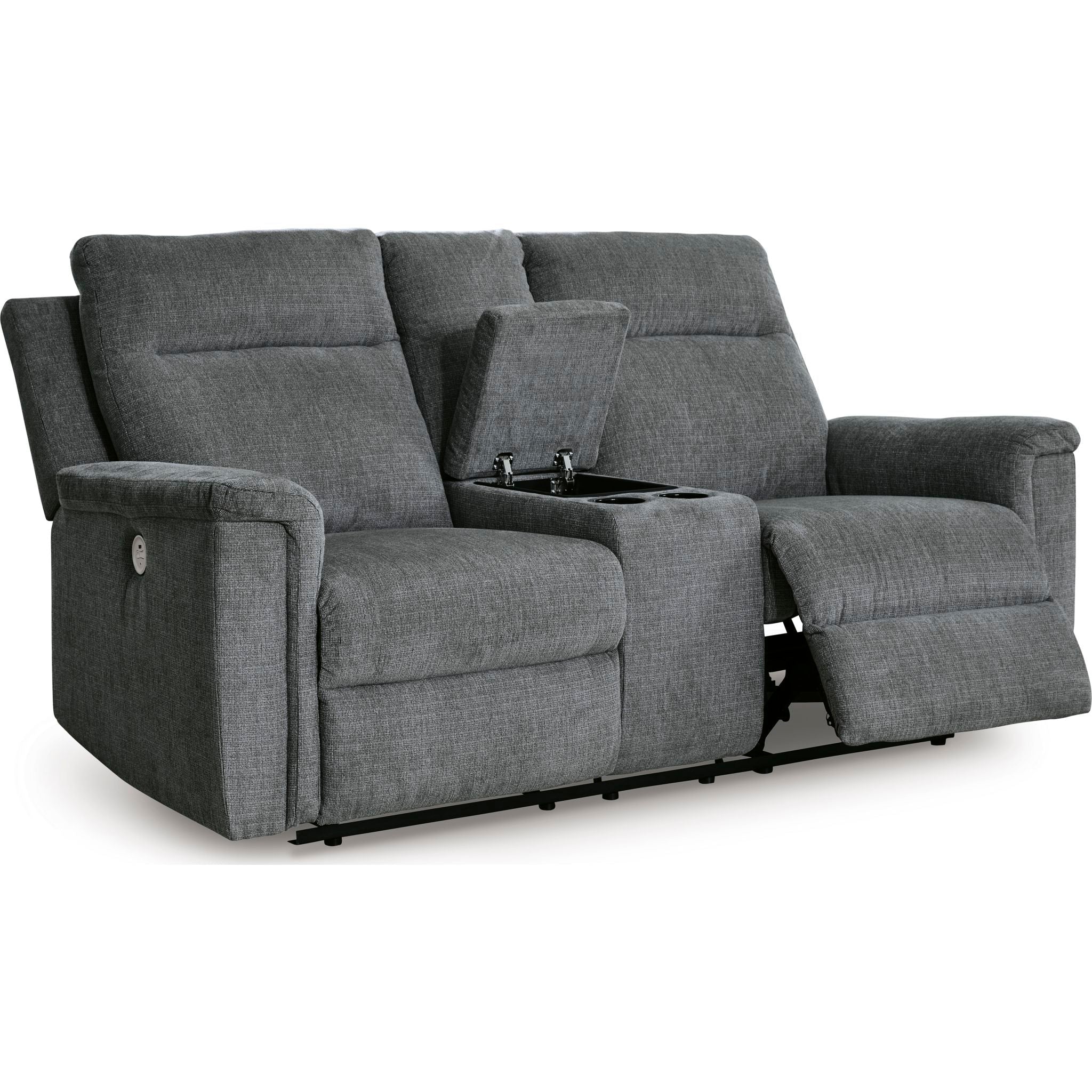Barnsana Power Reclining Loveseat with Console