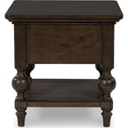 Veramond End Table - Dark Brown