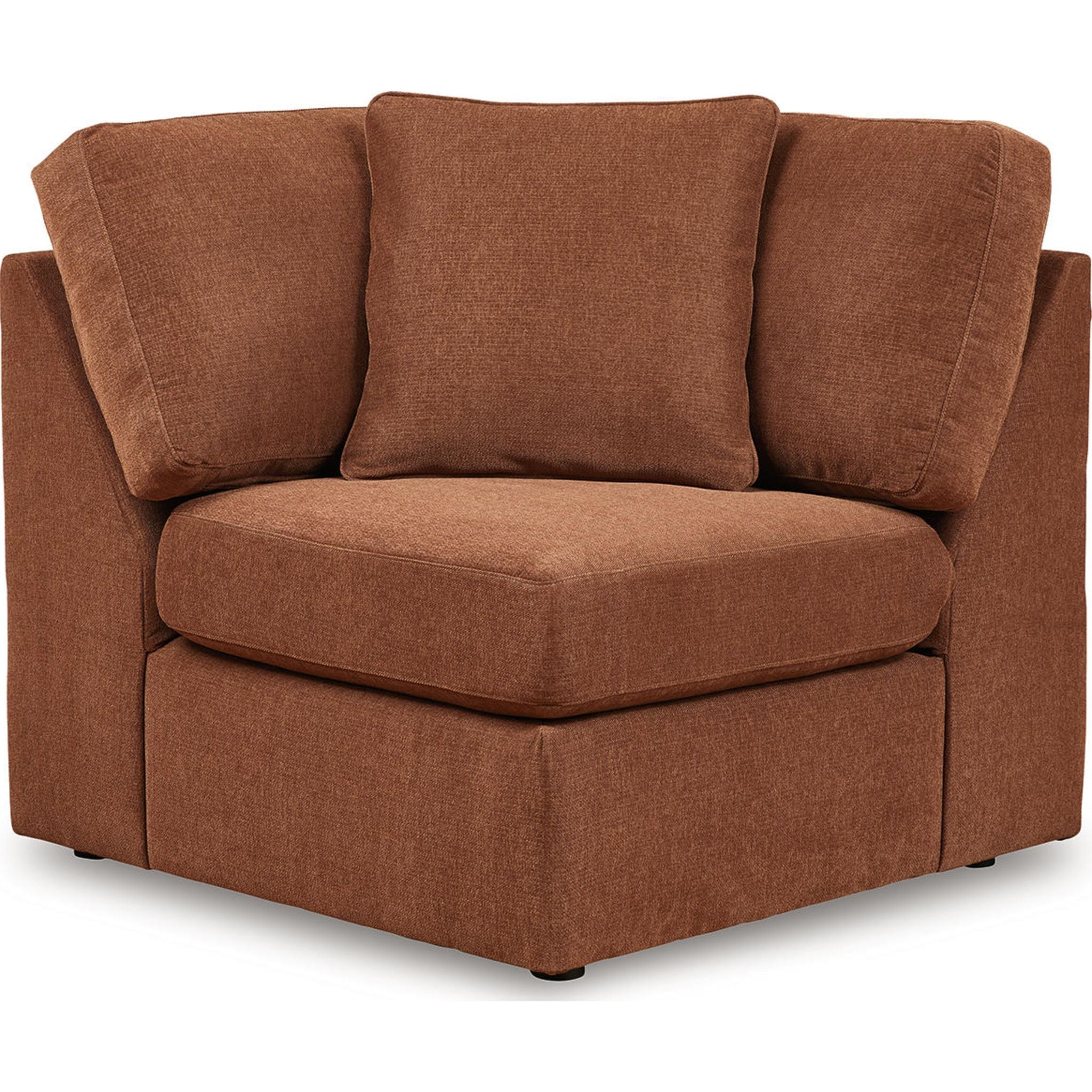 Modmax 6 Piece Modular Sectional with Chaise and Storage Console