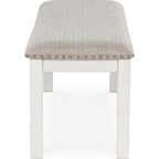 Robbinsdale Dining Bench - Antique White - (D642-00)