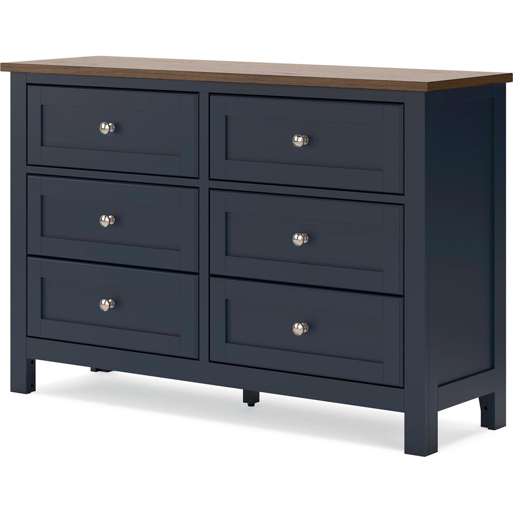 Landocken Dresser - Blue/Brown