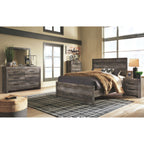 Wynnlow Panel Bed - Gray