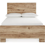 Hyanna Panel Bed - Tan Brown