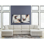 Modmax 4 Piece Modular Sectional with Double Chaise